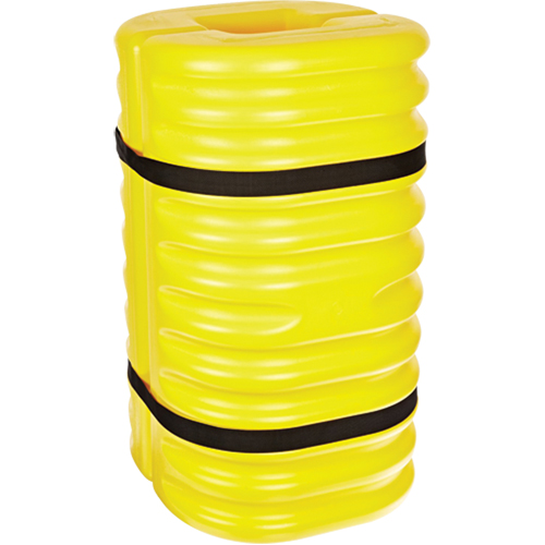 Column Protector, 12" x 12" Inside Opening, 24" L x 24" W x 42" H, Yellow Toolneeds Inc.