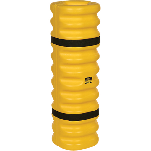 Column Protector, 4" x 6" Inside Opening, 13" L x 13" W x 42" H, Yellow Toolneeds Inc.