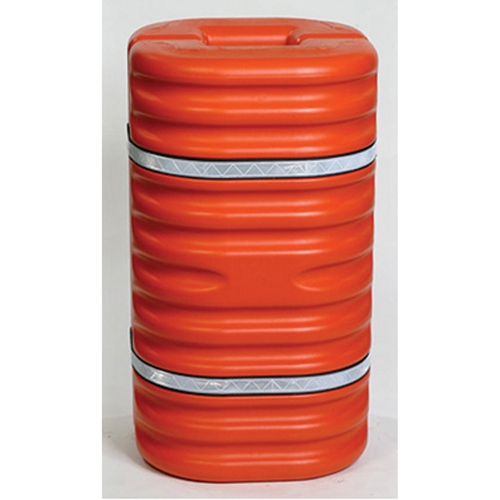 Column Protector, 12" Inside Opening, 24" L x 24" W x 42" H, Orange Toolneeds Inc.
