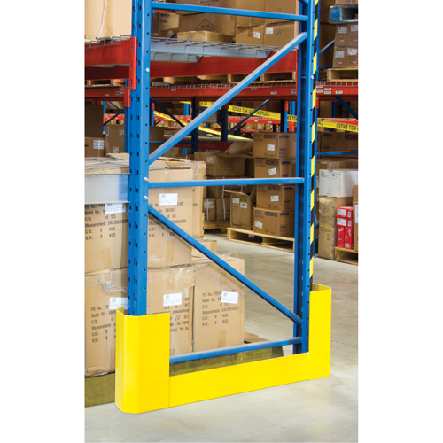 Racking Aisle Protectors, 3" W x 53" L x 16" H, Safety Yellow Toolneeds Inc.