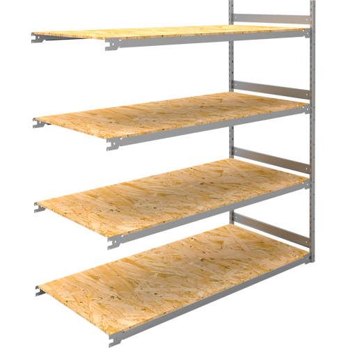 Wide Span Record Storage Shelving, Steel, 4 Shelves, 72" W x 32" D x 84" H, Add-On Kit Toolneeds Inc.