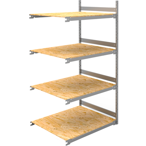 &eacute;tag&egrave;re-classeur de grande largeur, Acier, 4 Tablettes, 42" la x 32" p x 84" h, Ensemble Ajout Toolneeds Inc.