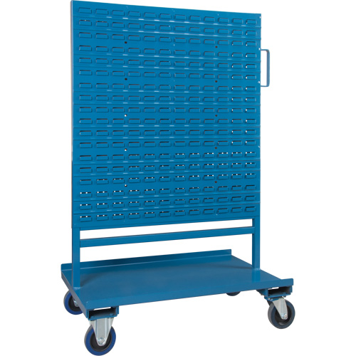 Bin/Pegboard Combo Rack, Double-sided, 38" W x 24-1/2" D x 55" H Toolneeds Inc.