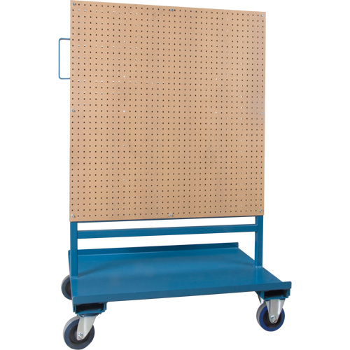 Bin/Pegboard Combo Rack, Double-sided, 38" W x 24-1/2" D x 55" H Toolneeds Inc.