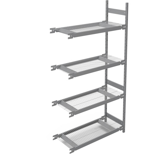 Wide Span Storage Shelving, Steel, Boltless, 1340 lbs. Capacity, 42" W x 84" H x 18" D Toolneeds Inc.