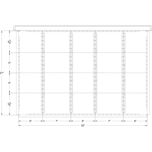 Cabinet d'entreposage &agrave; tiroirs int&eacute;gr&eacute; Interlok Toolneeds Inc.
