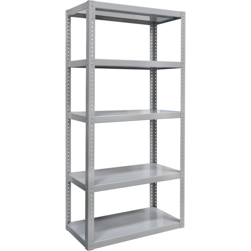 Heavy-Duty Shelving, Steel, Bolted, 3000 lbs. Capacity, 36" W x 72" H x 24" D Toolneeds Inc.