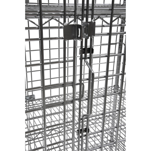 Chariot de s&eacute;curit&eacute;, Chrom&eacute;, 48" x 69" x 24", Capacit&eacute; 500 lb Toolneeds Inc.