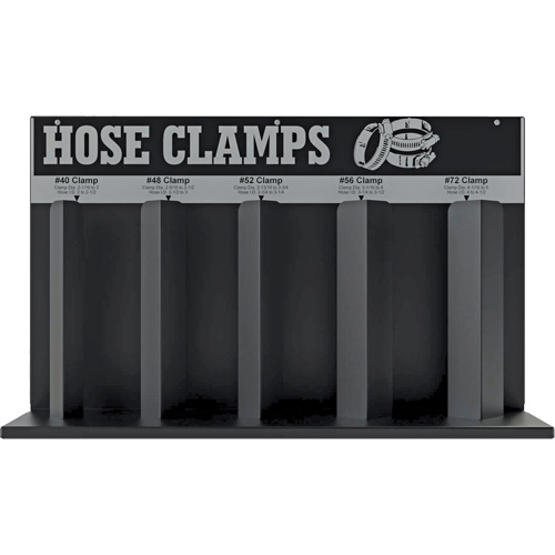 Support de rangement pour 5 colliers de serrage pour tuyaux flexibles Toolneeds Inc.