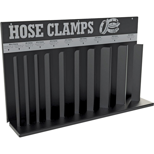 Support de rangement pour 10 colliers de serrage pour tuyaux flexibles Toolneeds Inc.