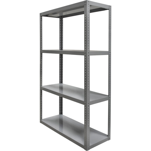 Heavy-Duty Shelving, Steel, Bolted, 3000 lbs. Capacity, 36" W x 72" H x 18" D Toolneeds Inc.