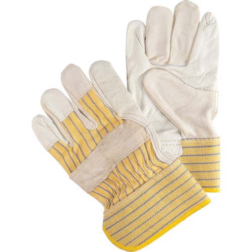 Abrasion-Resistant Fitter's Gloves, X-Large, Grain Cowhide Palm Toolneeds Inc.