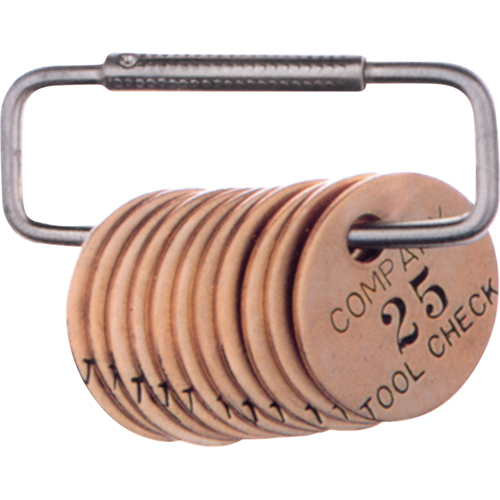 Anneaux fendus pour &eacute;tiquettes, 3", Acier Toolneeds Inc.