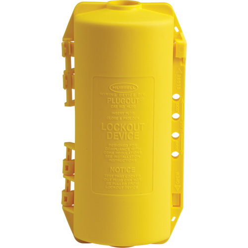 Dispositif de verrouillage Hubbell Plugout, Type Prise Toolneeds Inc.