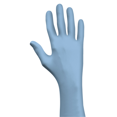 Gants jetables N-DEX, T-Grand, Nitrile, 4 mils, Sans poudre, Bleu Toolneeds Inc.
