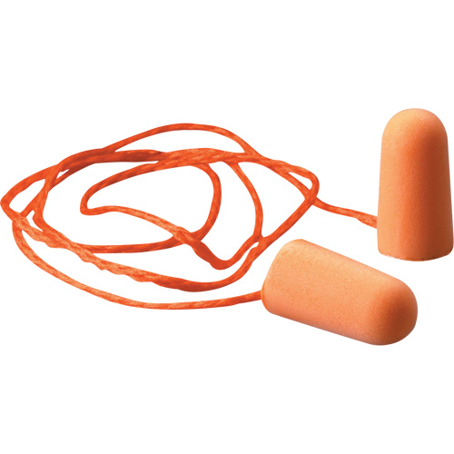 Bouchons d'oreilles en mousse E-A-R, Paire - Sac en poly, Avec cordon Toolneeds Inc.