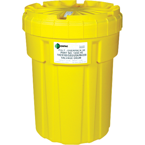 Barils de r&eacute;cup&eacute;ration Poly-Overpack 30, 30 gal. US, Stationnaire Toolneeds Inc.