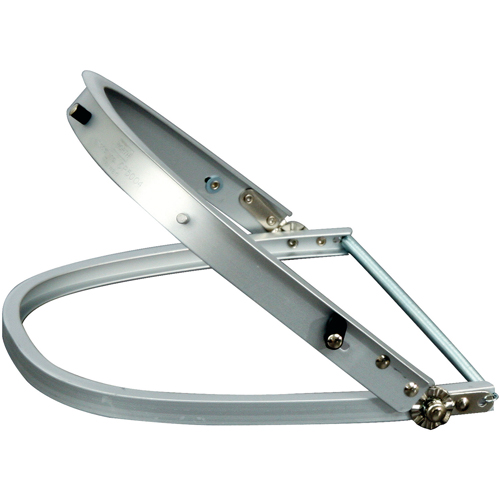 Support de visi&egrave;re en aluminium pour casques &agrave; fentes de North Toolneeds Inc.