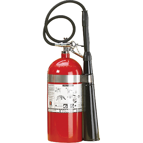 Aluminum Cylinder Carbon Dioxide (CO2) Fire Extinguishers, BC, 10 lbs. Capacity Toolneeds Inc.