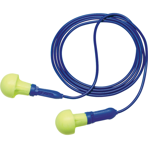 E-A-R Push-ins Metal Detectable Earplugs, Corded, One-Size, Bulk - Polybag, NRR 28 dB NRR dB Toolneeds Inc.