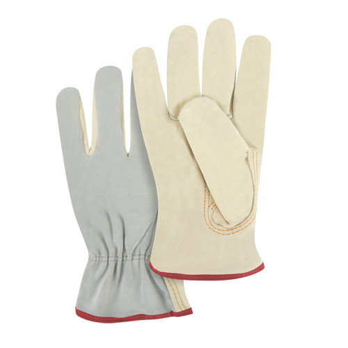 Split Back Driver's Gloves, Small, Grain Cowhide Palm Toolneeds Inc.
