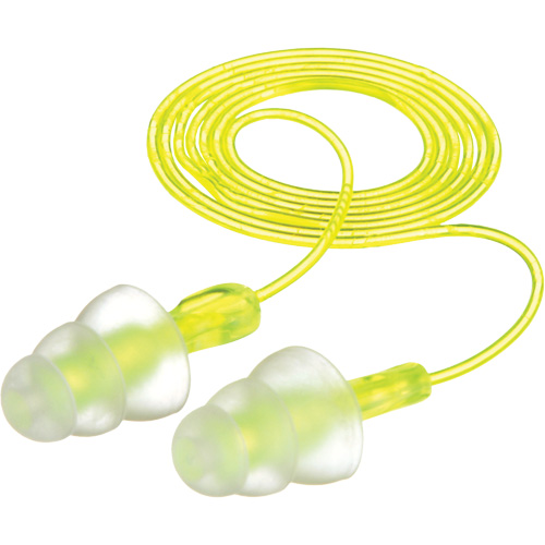 Bouchons d'oreilles r&eacute;utilisables &agrave; trois brides E-A-R, Avec cordon, Vrac - Sac en poly, 26 dB NRR, Taille unique Toolneeds Inc.