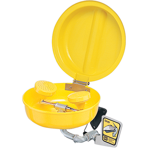 Eye/Face Wash With Cover, Pedestal Installation, Plastic Bowl Toolneeds Inc.