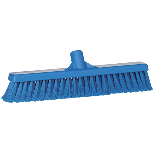 Balai hygi&eacute;nique pour service alimentaire, 15,7"x2", Polypropyl&egrave;ne, Bleu Toolneeds Inc.