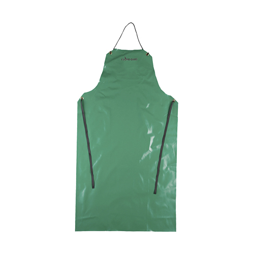 A43 48 CA-43&reg; FR Apron, Polyester/PVC, 29" L x 48" W, Green Toolneeds Inc.