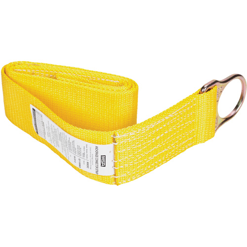 Sangles pour raccord d'ancrage, Anneau en D, Usage Temporaire Toolneeds Inc.