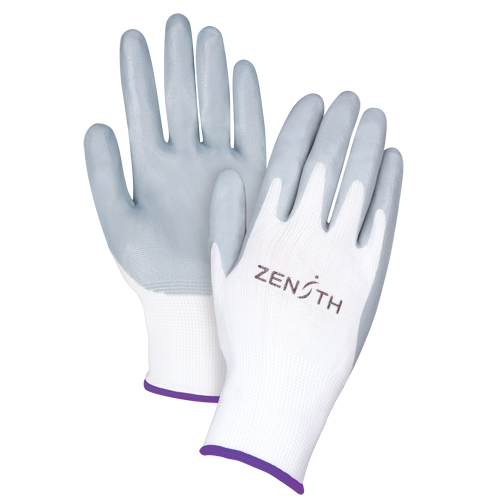 Lightweight Breathable Coated Gloves, 6/X-Small, Foam Nitrile Coating, 13 Gauge, Polyester Shell Toolneeds Inc.