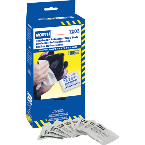North&reg; Respirator Refresher Towelettes, Wipes Toolneeds Inc.