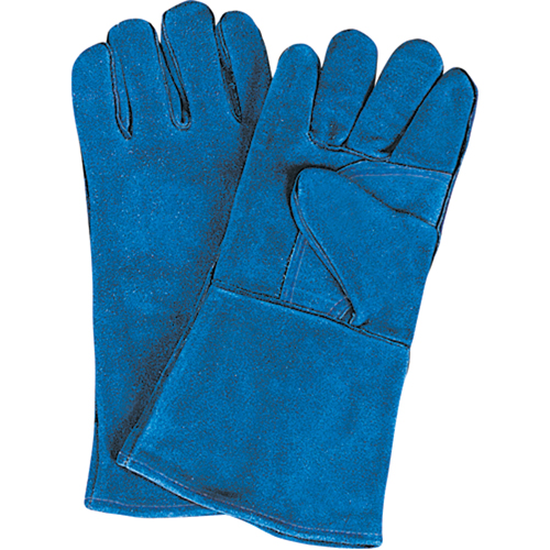 Gants de soudage &agrave; pouce & paume doubles, Cuir de vache refendu, Taille Grand Toolneeds Inc.