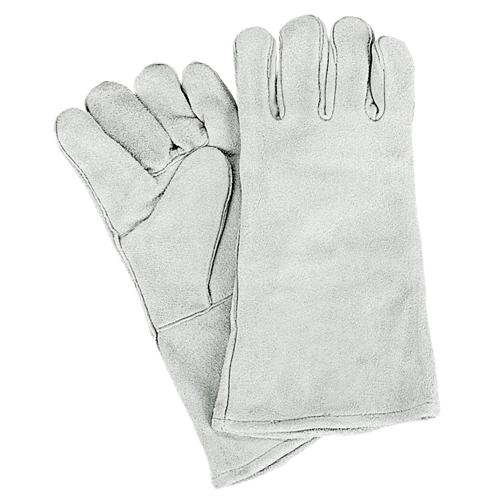 Gants de soudeur d'usage standard, Cuir de vache refendu, Taille Grand Toolneeds Inc.