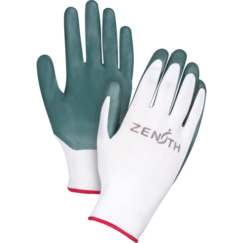 Gants enduits confortables de premi&egrave;re qualit&eacute;, 10/T-Grand, R&ecirc;vetement Nitrile, Calibre 13, Enveloppe en Polyester Toolneeds Inc.