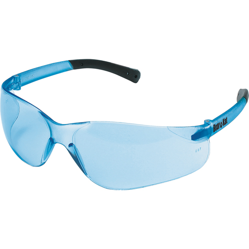 Lunettes de s&eacute;curit&eacute; BEARKAT, Lentille Bleu, Anti-&eacute;gratignures, ANSI Z87+/R&eacute;pond ou surpasse la norme CSA Z94.3 Toolneeds Inc.