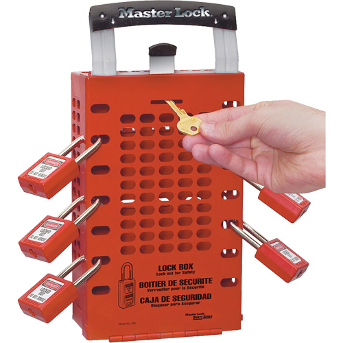 Latch Tight Lock Boxes, Red Toolneeds Inc.