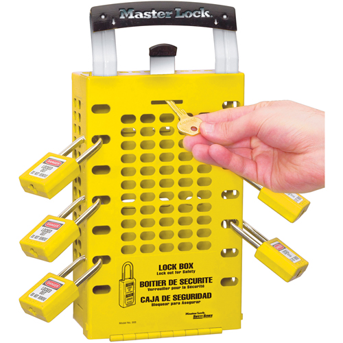Latch Tight Lock Boxes, Yellow Toolneeds Inc.