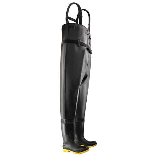Chest Waders, 6, Steel Toe, Puncture Resistant Sole Toolneeds Inc.