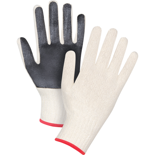 Gants en tricot &agrave; paume enduite, Poly/coton, Un c&ocirc;t&eacute;, Calibre 7, Petit Toolneeds Inc.