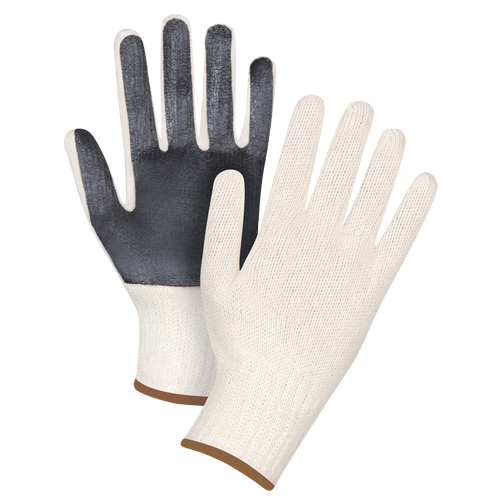 Palm-Coated String Knit Gloves, Poly/Cotton, Single Sided, 7 Gauge, Large Toolneeds Inc.
