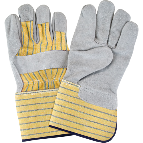 Premium Quality Fitters Gloves, Large, Split Cowhide Palm, Cotton Inner Lining Toolneeds Inc.