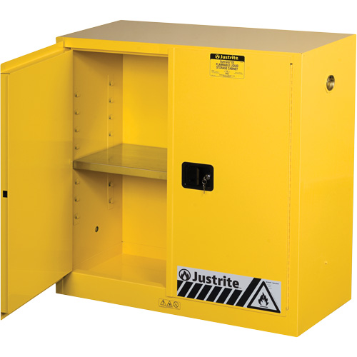 Armoires Sure-Grip EX pour produits inflammables, 30 gal., 2 Porte(s), 43" La x 44" h x 18" p Toolneeds Inc.
