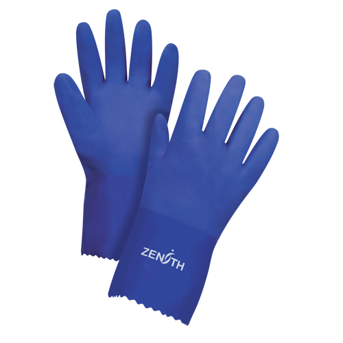 Ultra Flexible Gloves, Size X-Large/10, 12" L, PVC, Interlock Inner Lining, 45-mil Toolneeds Inc.