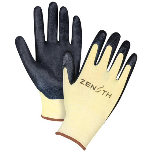 Gants r&eacute;sistants &agrave; la coupe avec prise sup&eacute;rieure, Taille Grand/9, Calibre 13, Rev&ecirc;tement Mousse de nitrile, Enveloppe en Aramide, ANSI/ISEA 105 niveau 3/EN 388 niveau 5 Toolneeds Inc.