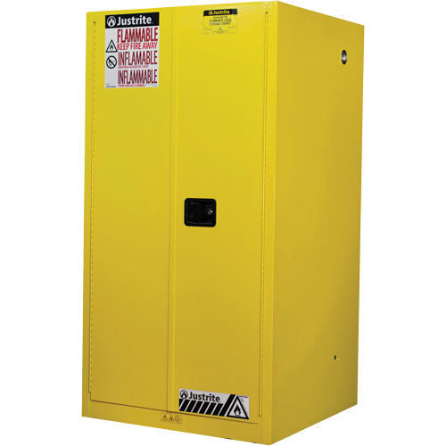Sure-Grip&reg; Ex Flammable Storage Cabinets, 60 gal., 2 Door, 34" W x 65" H x 34" D Toolneeds Inc.
