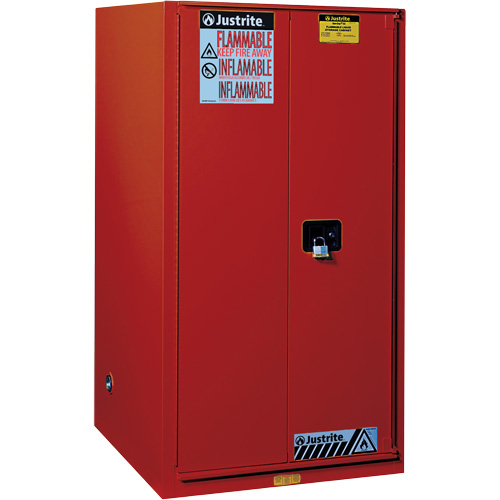 Armoire de s&eacute;curit&eacute; pour la peinture et les encres combustibles EX Sure-Grip, 96 gal., 5 tablettes Toolneeds Inc.