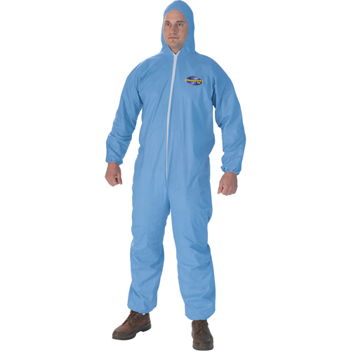 Kleenguard A65 Coveralls, Large, Blue, FR Treated Fabric Toolneeds Inc.