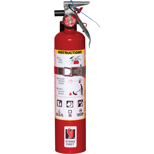 Fire Extinguisher, ABC, 2.5 lbs. Capacity Toolneeds Inc.