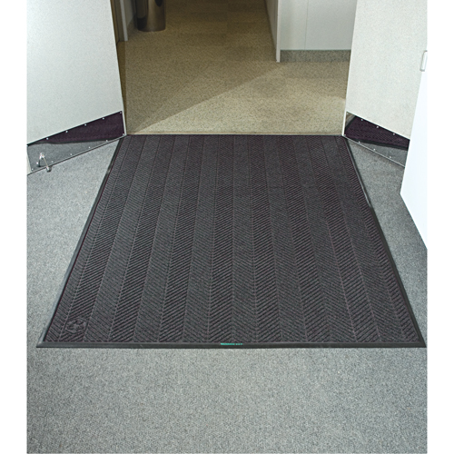 Waterhog&reg; Eco Elite Matting, Wiper/Scraper, 3' x 20' x 3/8", Grey Ash Toolneeds Inc.